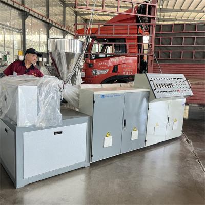 China 70KW PPR Pipe Production Line 16mm-63mm PE Pipe Extrusion Machine for sale