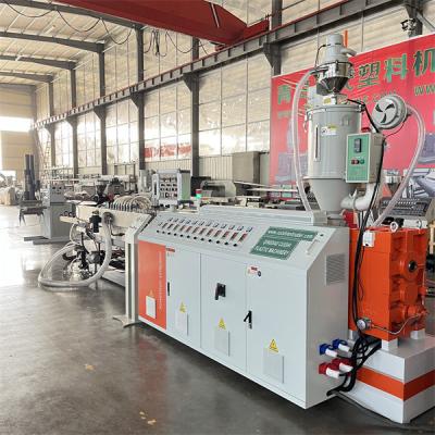 China Máquina de tuberías corrugadas de plástico de alimentación automática / línea de producción de tuberías corrugadas flexibles en venta