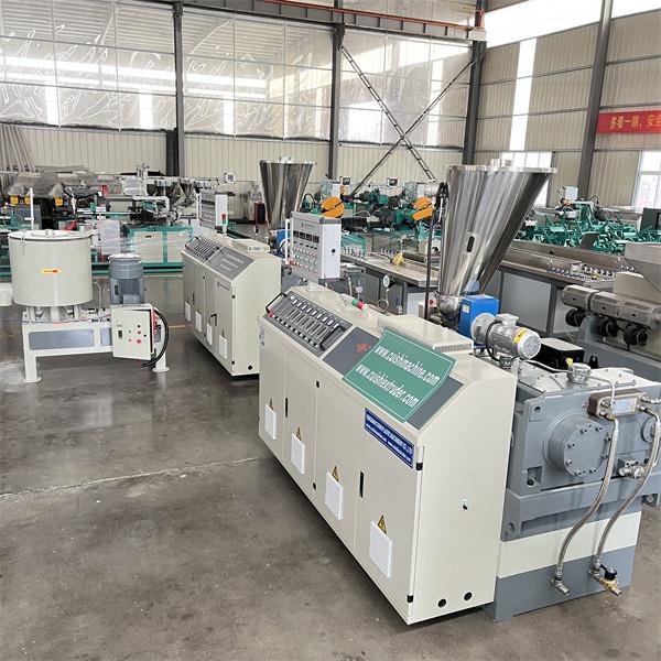 Quality Building Drainage Twin Screw Extrusion Line 16-40mm Sewage PVC Pipe Making for sale