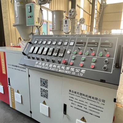 China El suministro de agua máquina de tuberías de conducto eléctrico de plástico HDPE PE PP PPR línea de extrusión de tuberías en venta