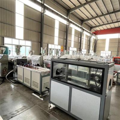 China Flexible Operation Spiral Pipe Extrusion Line  Double Wall Corrugated Flexible Pipe Machine for sale