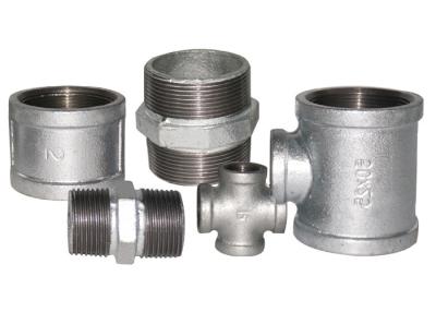 China Hot DIP Galvanized Pipe Fitting Malleable Casting Iron Gi Pipe Plumbing Materials Elbow Tee Socket Coupling Fittings for sale