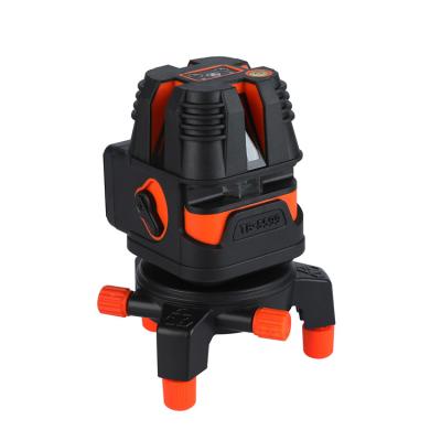 China Rubber Covered Multiline Laser Level 5 Lines Self Leveling Water Proof for sale
