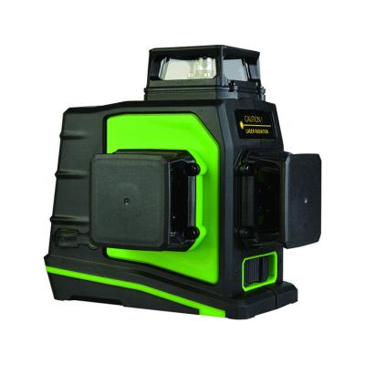 China Laser de feixe transversal do verde 3D, nível portátil do laser com a bateria de lítio do detector à venda