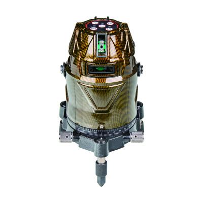 China Navulbaar de Laserniveau 8 van de 360 Graad Dwarslijn Lijn met Ladersadapter Te koop