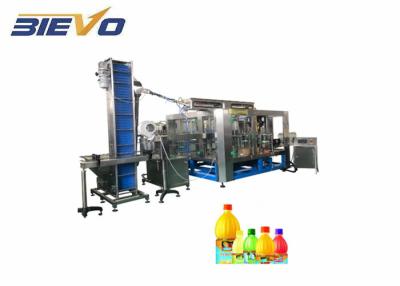 Cina Iso 9001 5000bph 3.5KW Juice Bottling Equipment Automatic Litchi Juice Packing Machine in vendita