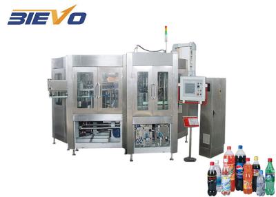 China PET CE 5450x3300x2900mm Carbonated Soft Drink Filling Machine for sale