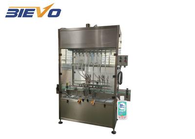 China 6 Nozzles 800kg 5000ml Fully Automatic Liquid Filling Machine for sale