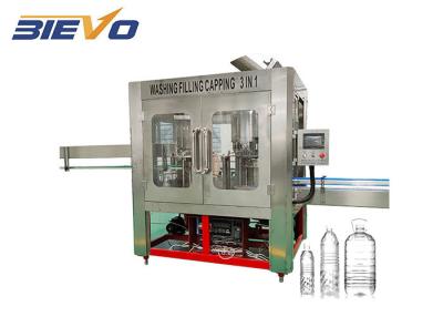 China 2000-3000bph Full Automatic PET Plastic Small Bottle Mineral Water Filling Machine Production Line for sale