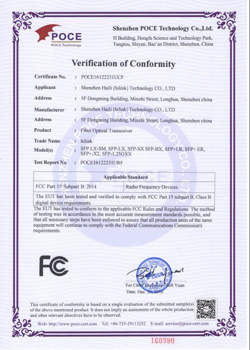 FCC - Shenzhen HiLink Technology Co.,Ltd.