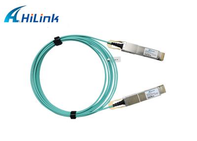 China 400G AOC QSFP-DD 400Gb/s Active Optical Cable 5M 8*26G OM4 Multimode Fiber MMF Cable for sale