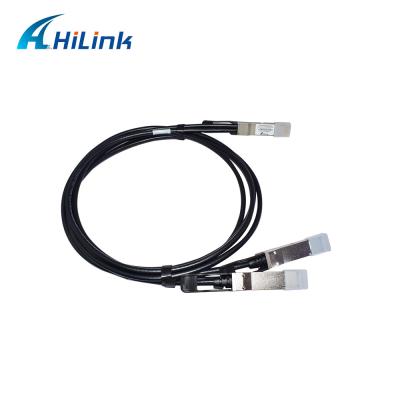 China 200G QSFP56 Direct Attach Cable Breakout DAC Cable 2*QSFP28 2M for sale