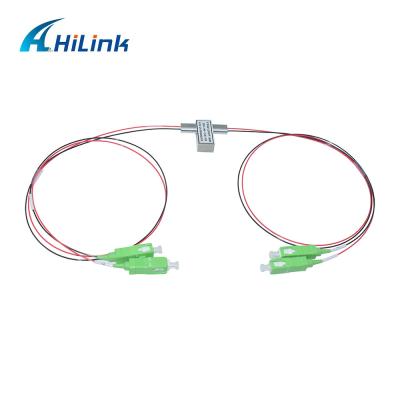 China 2X2F Single Mode 1260-1620nm Mechanical Optical Switch 3V/5V Latching/Non-Latching for sale