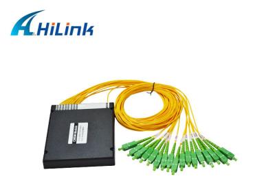 中国 CWDM 18 PONネットワークのためのチャネル/2つのチャネルのマルチプレクサの広い作動の波長 販売のため