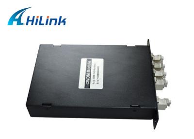 China 1470 - 1530 nm LGX Box CWDM Mux Demux Module 4 Channel With LC / APC Connector for sale