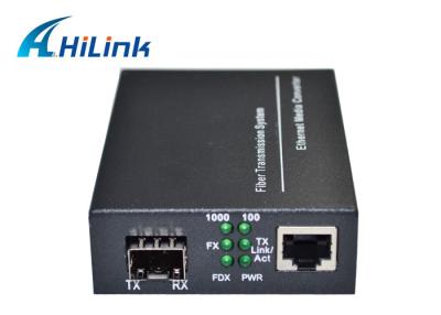 China Gigabit Ethernet Fiber Media Converter Device , Internet Media Converter for sale