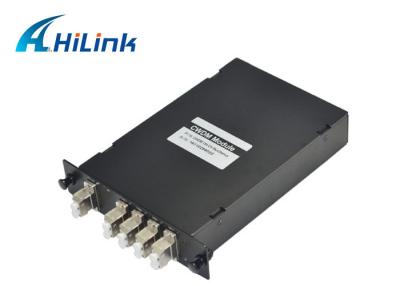 China Low Insertion Loss CWDM Mux Demux Module , CWDM Fiber Optic Mux 1270nm - 1610nm for sale