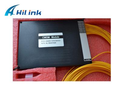 China Single Fiber CWDM Multiplexer , 8 Channel Mux Optics Equipment With ABS Box for sale