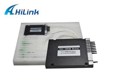 China C Band 100G DWDM Mux Demux Module , 8 Channel Mux With Plastic Box for sale