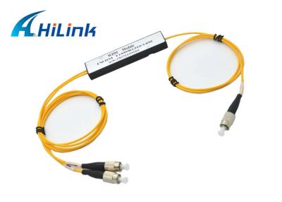 China High Channel Isolation WDM Fiber Optic Fwdm Filter For Telecommunication Network System for sale