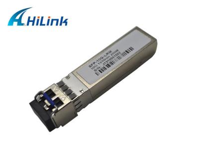 China Transmisor-receptor 1310nm los 220M de SFP Gigabit Ethernet del canal de la fibra de SFP-10G-LRM en venta