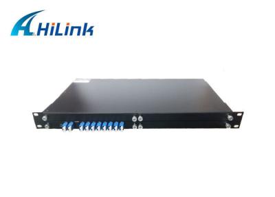 China Multiplexación de división de longitud de onda densa de la solución del WDM de la marca de Hilink DWDM MUX OADM en venta