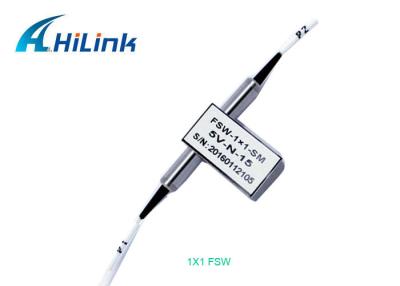 China 1x1 Configurable Add / Drop Mechanical Optical Switch Mini Low Crosstalk Energy Saving for sale