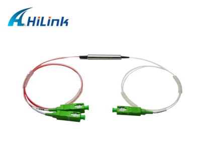 China SC de 0.9mm/fibra ótica pacote de aço do tubo R1310 & 1490nm de T1550nm WDM do APC à venda