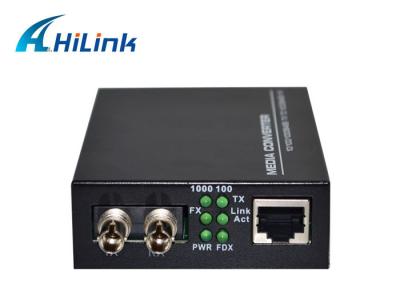 China conversor 1000Base-TX dos meios da fibra multimodo de 850NM 550M a ST 1000Base-SX à venda