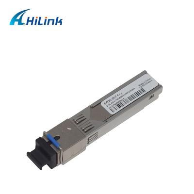 Китай Hilink GPON SFP Transceiver Module C++ 7dB Tx1490nm 2.5G Rx1310nm 1.25G SC / UPC продается
