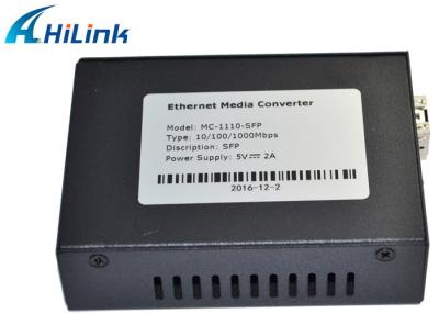 Chine Optique de fibre au mode unitaire de convertisseur de médias du convertisseur 10/100/1000M SFP de médias de fibre du port RJ45 à vendre