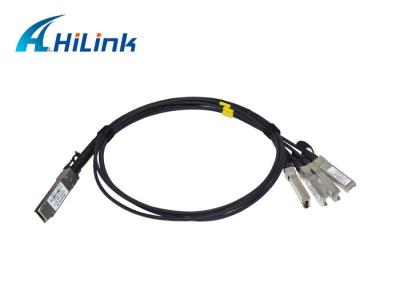 China Cable QSFP+ del desbloqueo de QSFP DAC 40G a 4 SFP+ para QDR Infiniband en venta