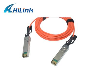 China CISCO SFP+ Active Fiber Optic Cable AOC Type 10Gb/s SFP+ To SFP+ Connector for sale