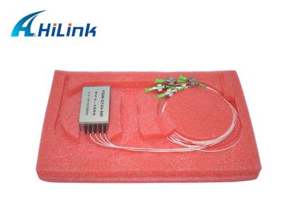 中国 Hilink SC LC FC APCのPCのコネクターとの小型視覚スイッチ1X4単一モードのFiHighチャネルの分離 販売のため