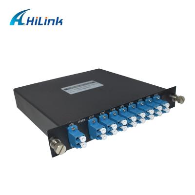 China High Isolation HL-CWDM Mux Demux Module 8+1 Multiplexer With 8 Channel for sale