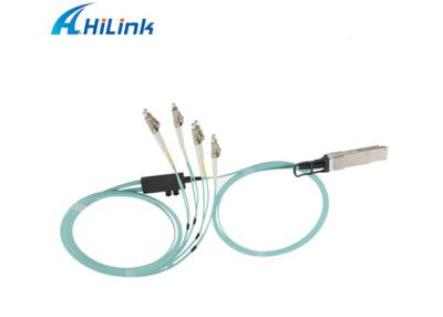 China cable óptico activo 40G AOC QSFP+ de la longitud 1-10m 8 a la aprobación del CE del LC QSFP-8LC-AOC en venta