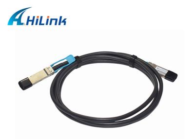 China 26AWG dirigen el cable de cobre 100G QSFP28 de la fijación al tipo de cobre pasivo de QSFP28 3M en venta