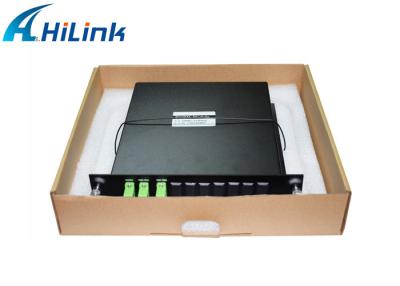 China HL-DWDM - módulo de la caja 8CH 100GHz DWDM del ABS de MUX/DEMUX con el espaciamiento de canal 0.8nm en venta