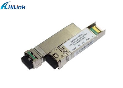 China Optical Transceiver 10G DWDM Compatible Ethernet Optical Transceiver SFP+ SFP 1539.766nm 100km C47 for sale