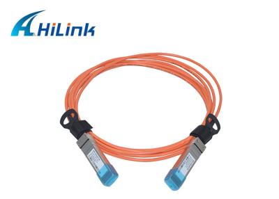 China Cable óptico activo material SFP-10G-AOC 10Gbps SFP+ de AOC de la chaqueta de PVC a SFP+ en venta