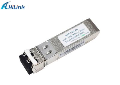 China Optic SFP+ Transceiver Module Mikrotik 1550nm 10G 80Km SFP With DDM for sale