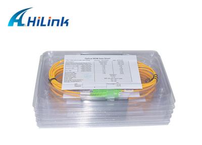 China vida útil larga del conector del SC APC de la solución FWDM T1600-1670 R1290-1580nm del WDM de 0.9m m el 1m en venta