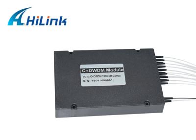 China ABS Box CWDM Mux Demux Module Hilink 1X30CH Demux Optical WDM Equipment Low PDL for sale