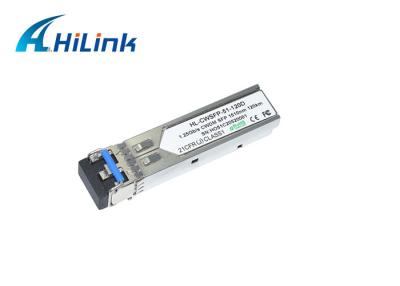 중국 Hilink SFP+ 송수신기 단위 1000Base 1510NM SFP CWDM ZR 120KM 이중 1.25G 전송율 판매용