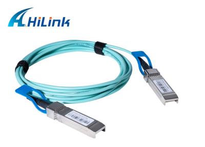 中国 ホットプラグ対応25G Aoc SFP28 850nm 10mの活動的な光ケーブル 販売のため