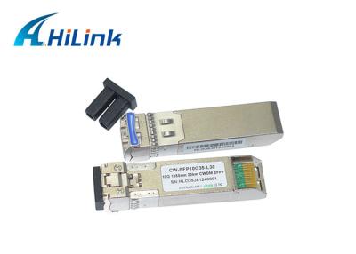 China Hilink fiber optic module 10G 20KM CWDM SFP+ Optical Transceiver module for sale