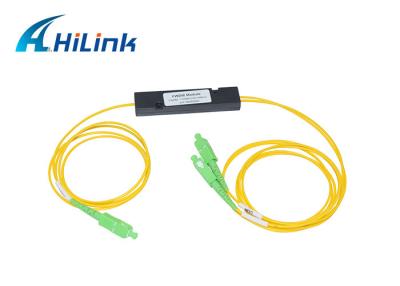 China ≥ de fibra óptica 50dB de la directividad del filtro del multiplexor de la división de la longitud de onda de FWDM en venta