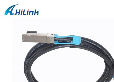 中国 100G QSFP28 DACは1mから3mの長さの受動態ケーブルが付いている付加の銅ケーブルを指示します 販売のため