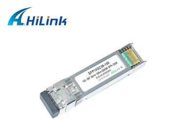 China Módulo compatible del transmisor-receptor de Dwdm SFP+ de la conexión eléctrica 26db de Cisco SFP 10G el 100KM en venta