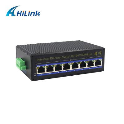 China IGMP Unmanaged 8 Port Industrial Ethernet Switch 10/100/1000mbps for sale